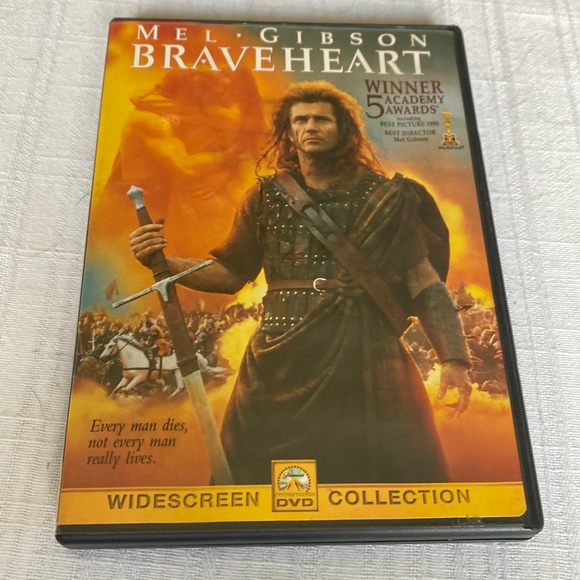 🎬PRICING🎬 Braveheart DVD with Mel Gibson - Widescreen Edition - Picture 1 of 7